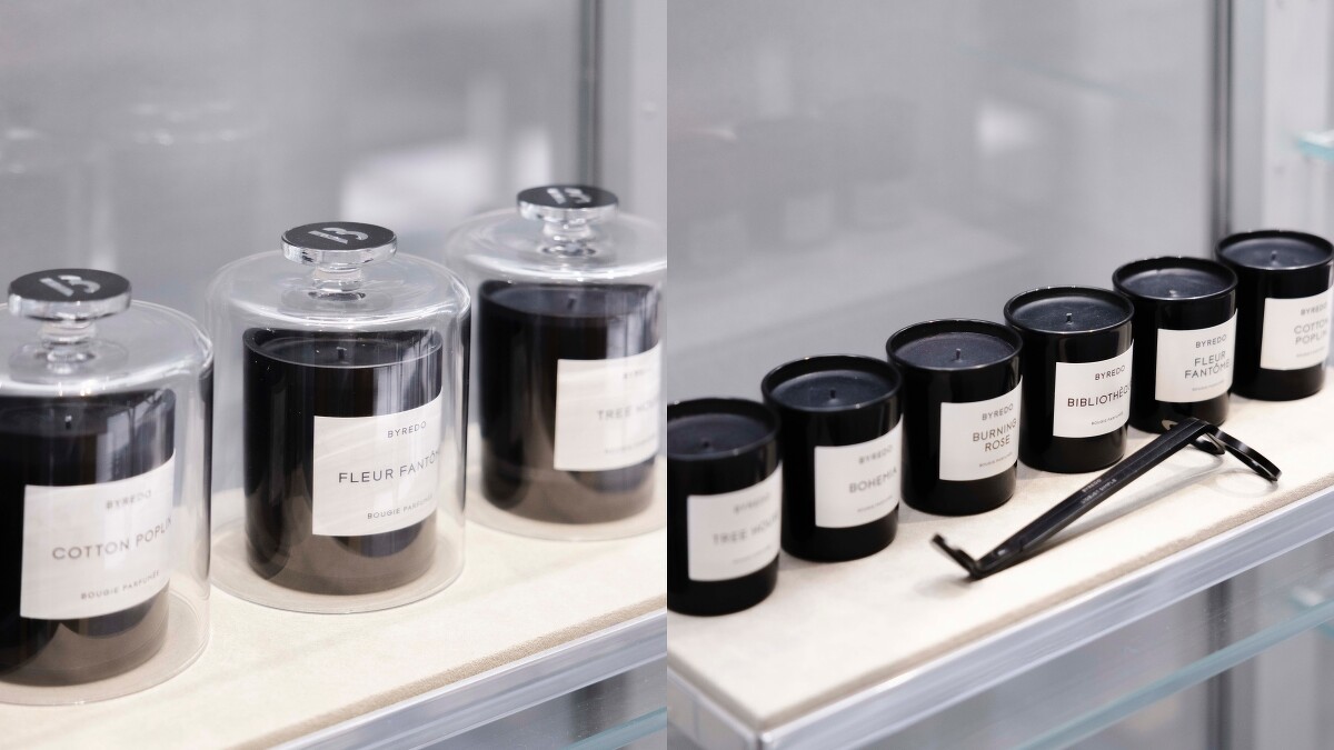 Byredo香氛蠟燭70g，NT1,280、240g，NT2,600