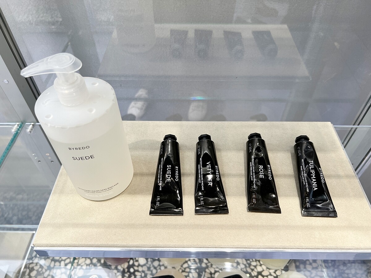 Byredo乾洗手30ml，NT1,000、450ml，NT1,450