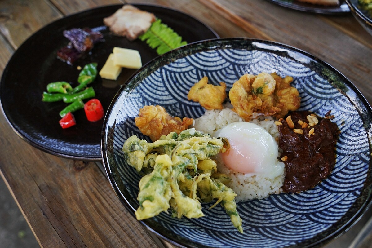 Hahak LAB 好食實驗所饗宴的咖喱飯。