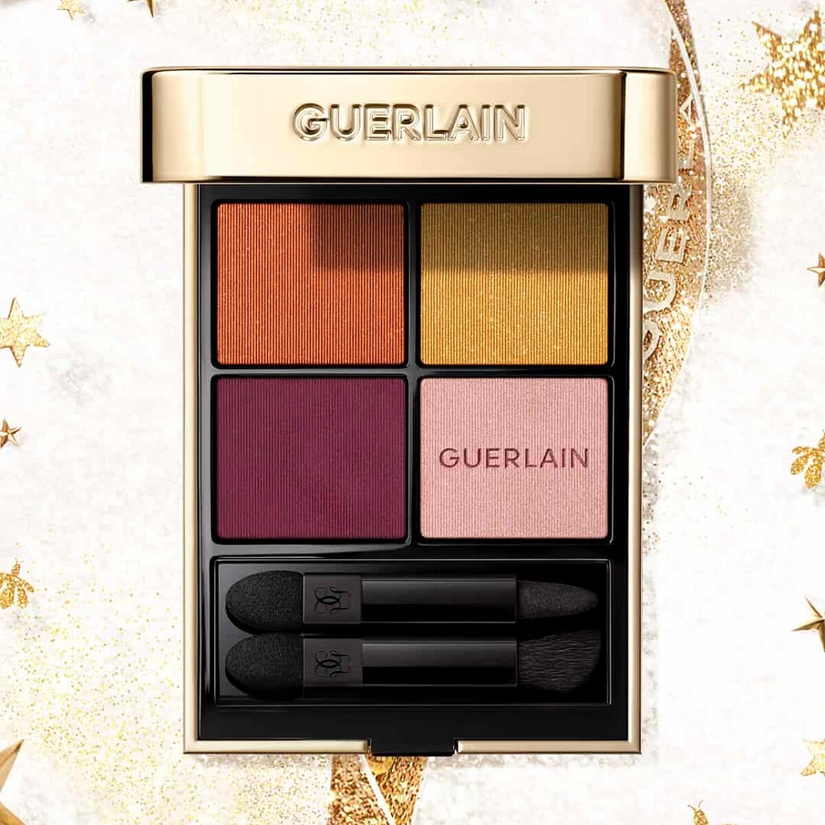 嬌蘭高訂深邃四色眼影盤N&deg;777流金星燦限定版，NT3,250