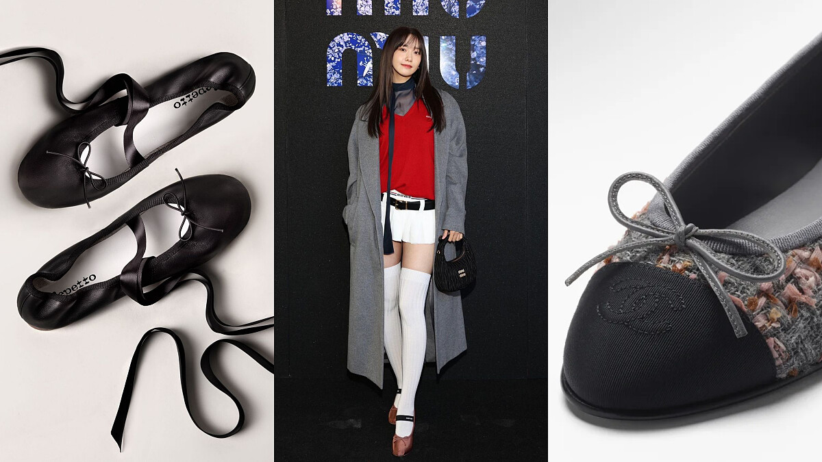 2022秋冬不能沒有一雙芭蕾舞鞋!潤娥腳上Miu Miu本季最紅、經典+新款推薦一次看