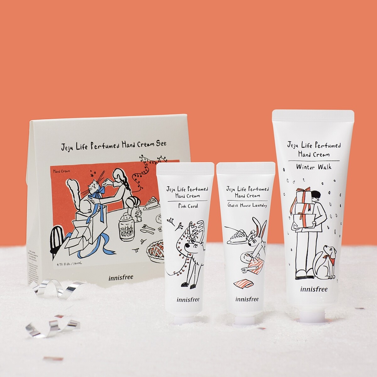 innisfree2022綠色聖誕濟州香氛護手霜組(3入),NT580