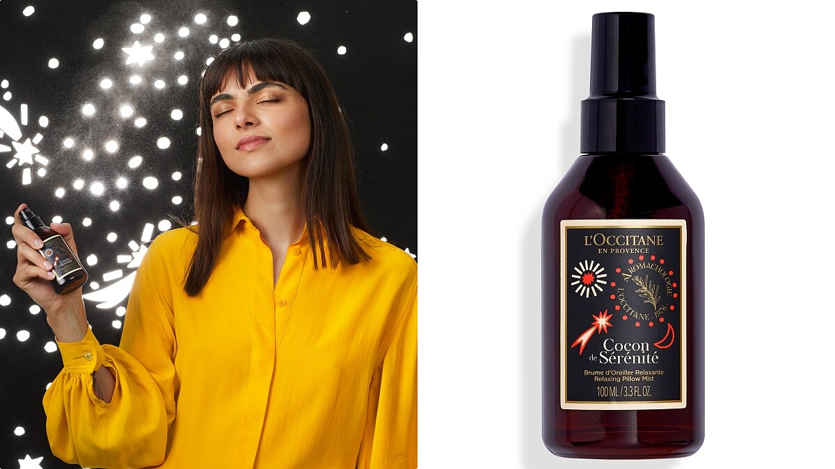 L’OCCITANE歐舒丹繽紛限定版紓壓枕巾噴霧100ml,NT1,100