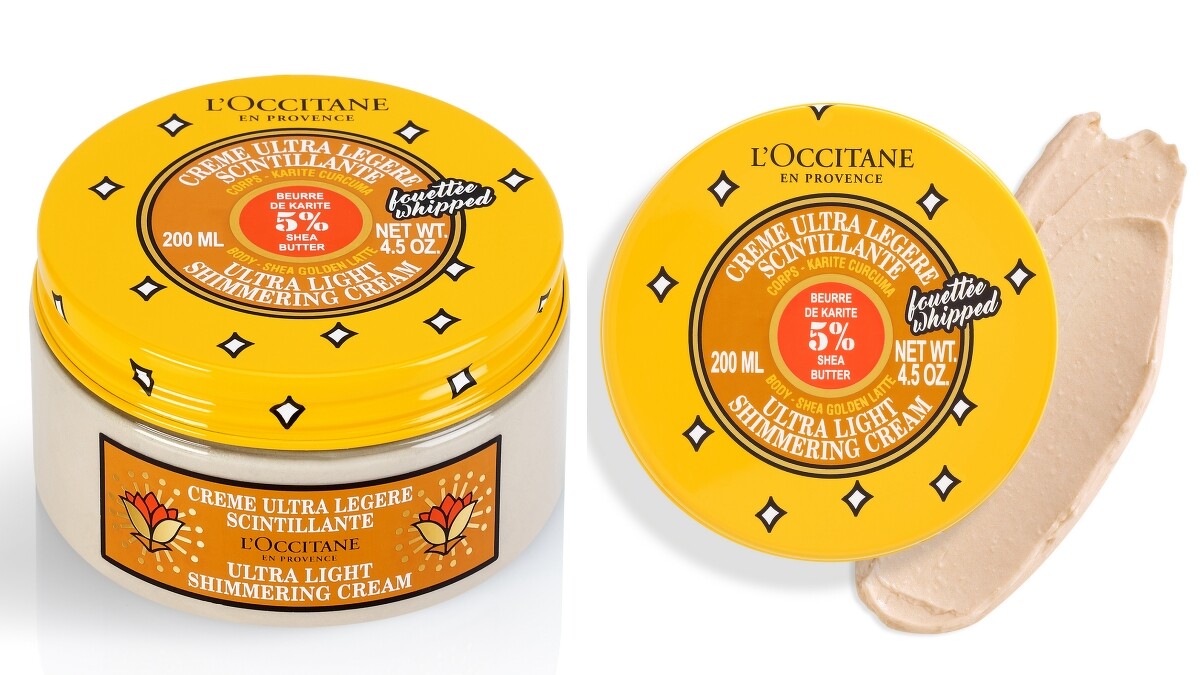 L’OCCITANE歐舒丹繽紛乳油木金黃拿鐵舒芙身體霜200ml,NT1,780