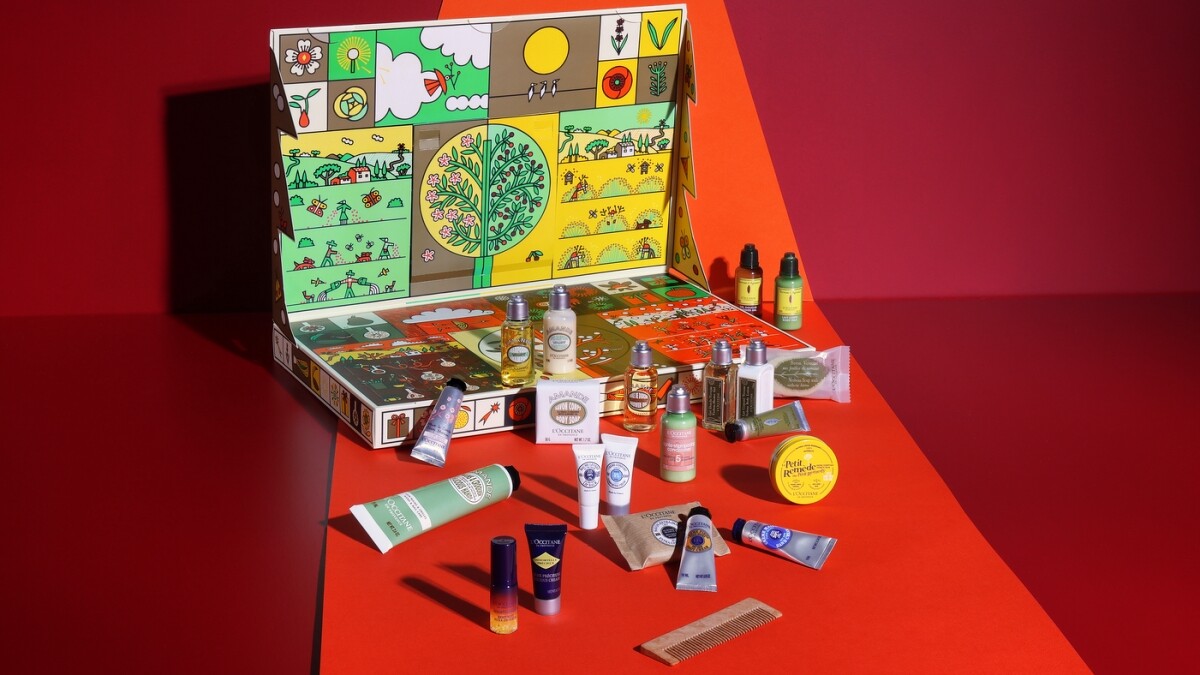 L&rsquo;OCCITANE歐舒丹繽紛限定版經典倒數月曆，NT2,580