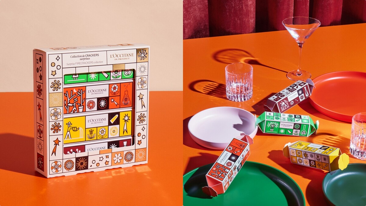 L&rsquo;OCCITANE歐舒丹繽紛限定版聖誕分享禮盒，NT1,100