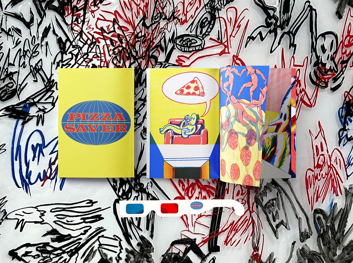 Robineggpie(韓國) “我繪製的虛擬世界“披薩天堂”和“雞地獄”是韓國社會的一個方面隱藏著諸如異化、非洲豬瘟、禽流感、房地產問題、自殺問題和偽宗教主義等隱喻分裂國家的隱喻。