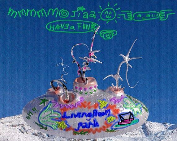 mmmmm + livingroom Park Mmmmm是座有好多小生物的公園,這次與3D設計師家葳一同建造中的「友園」livingroom Park,將在草率季帶來更多可愛的黏土立體設施以及其它新玩意兒