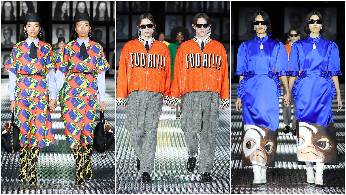 用具象的雙生主題，傳遞人生而獨特的抽象概念，Gucci 2023春夏時裝秀，你看懂了嗎？ 