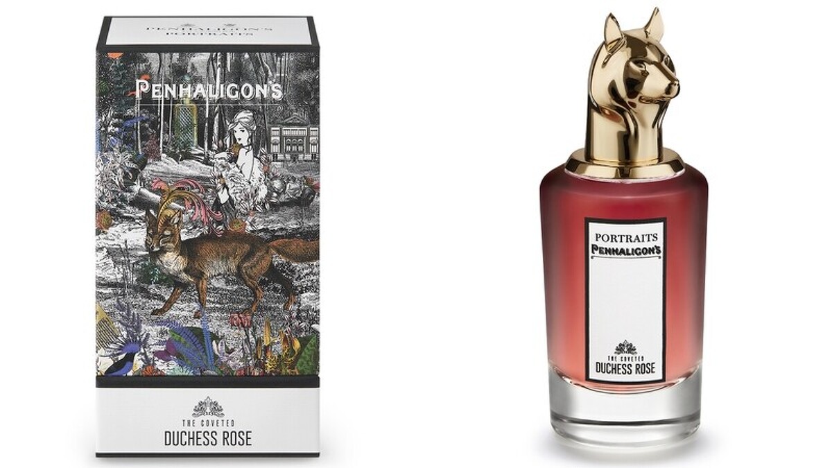 Penhaligon’s 潘海利根獸首肖像系列Duchess Rose。