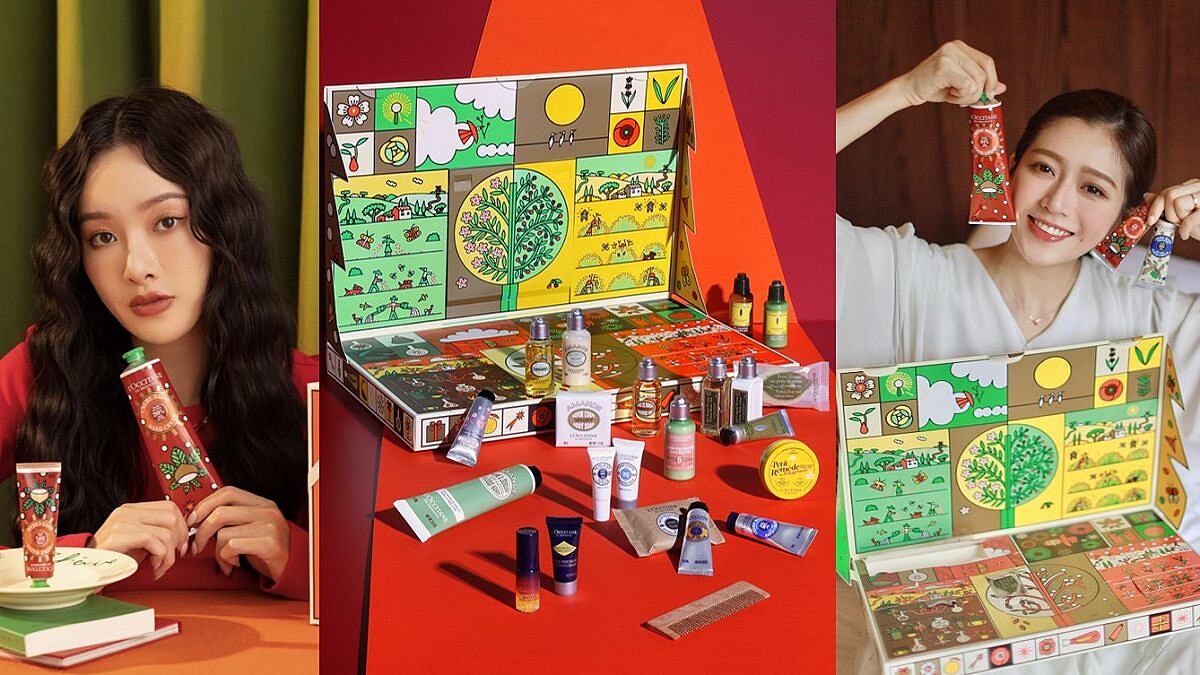 開賣就要比手速！人氣炸裂的L’OCCITANE歐舒丹聖誕倒數月曆，榮獲網友最想要禮物！還有乳油木蒙布朗、金黃拿鐵系列，暖冬甜點系香氣陪你歡度佳節