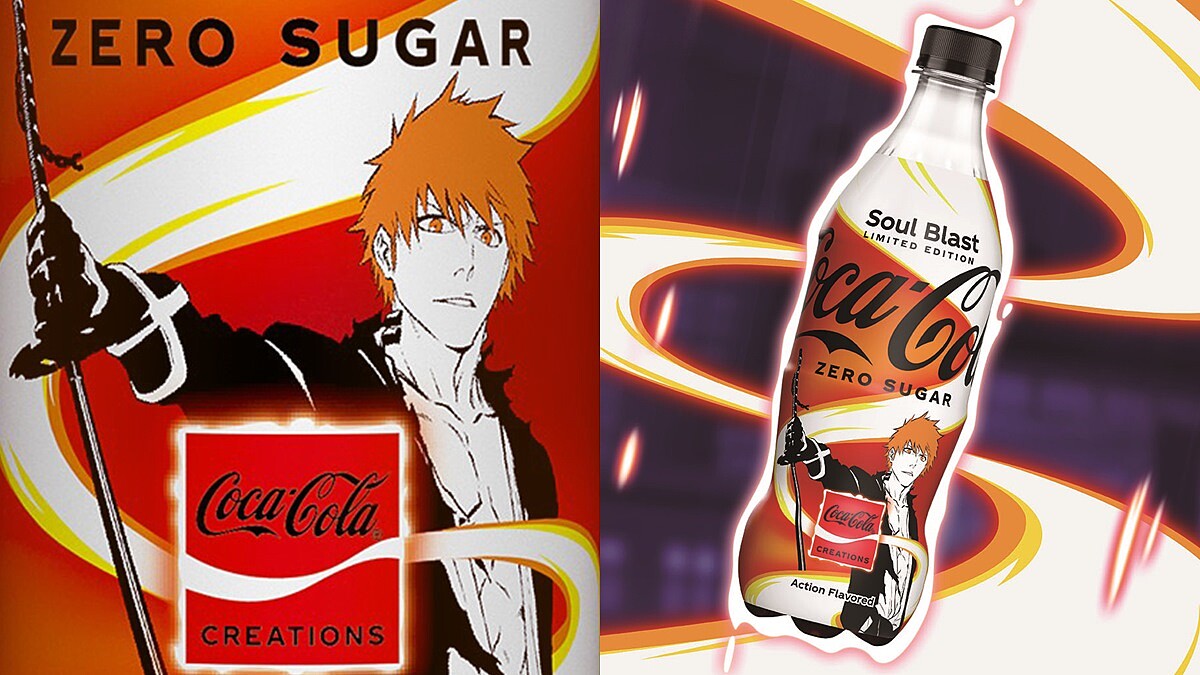 可口可樂X死神BLEACH 千年血戰篇推限量新口味！全新魂境無糖、0熱量
