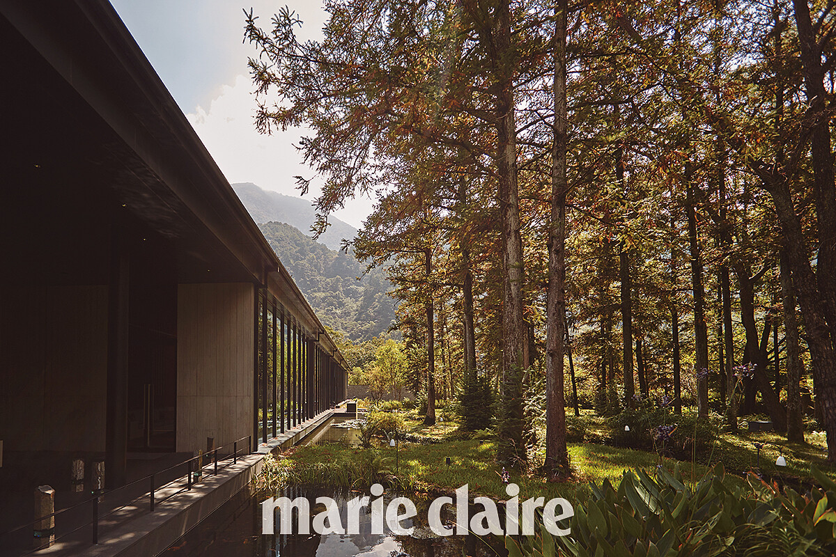 承襲著星野集團一貫的日式典雅格調，第七家「虹夕諾雅」度假村選在台中谷關溫泉鄉。