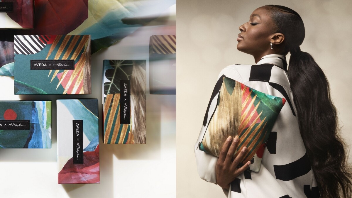 AVEDA 2022佳節檔期形象圖。