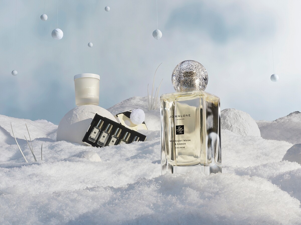 Jo Malone London歡樂雪花聖誕午夜麝香與琥珀香水100ml，NT5,600