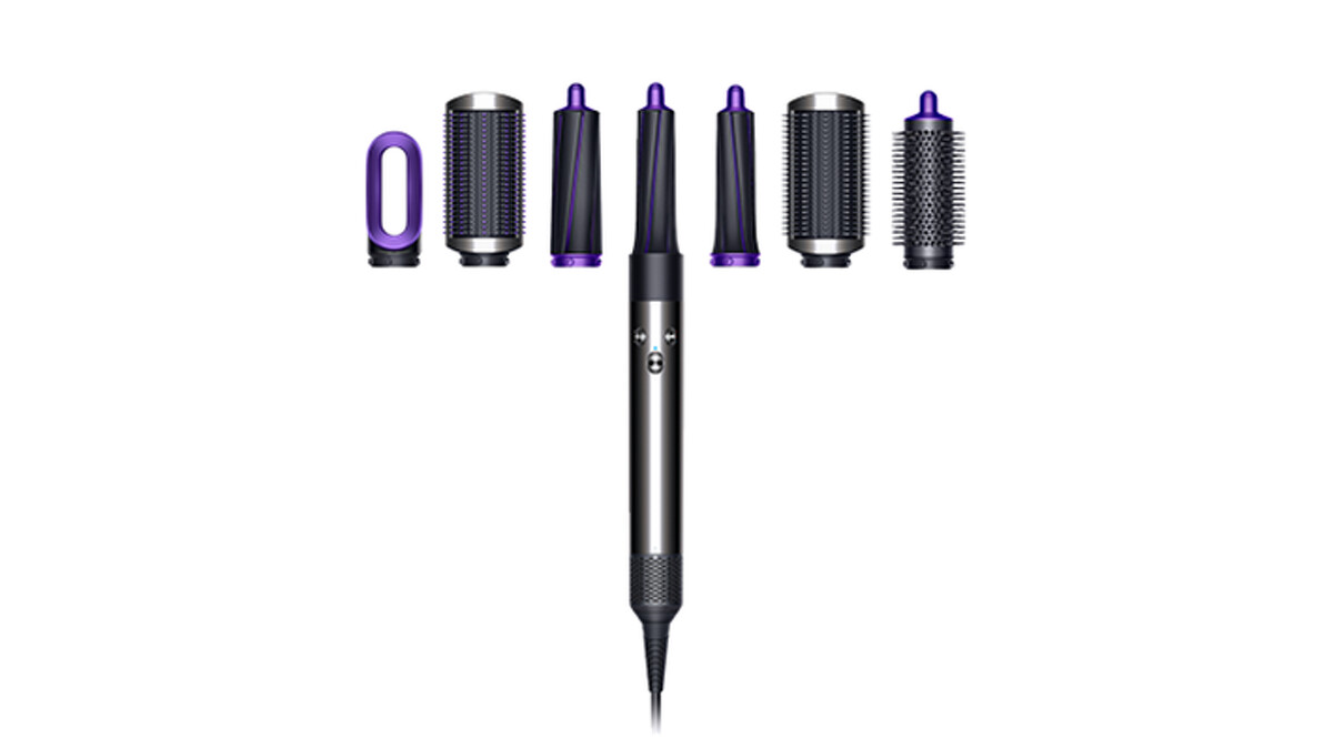 ▲Dyson Airwrap&trade; 造型器全系列(奢華紫)限時優惠折扣NT$7,601，包括所有造型配件只要NT$9,999。