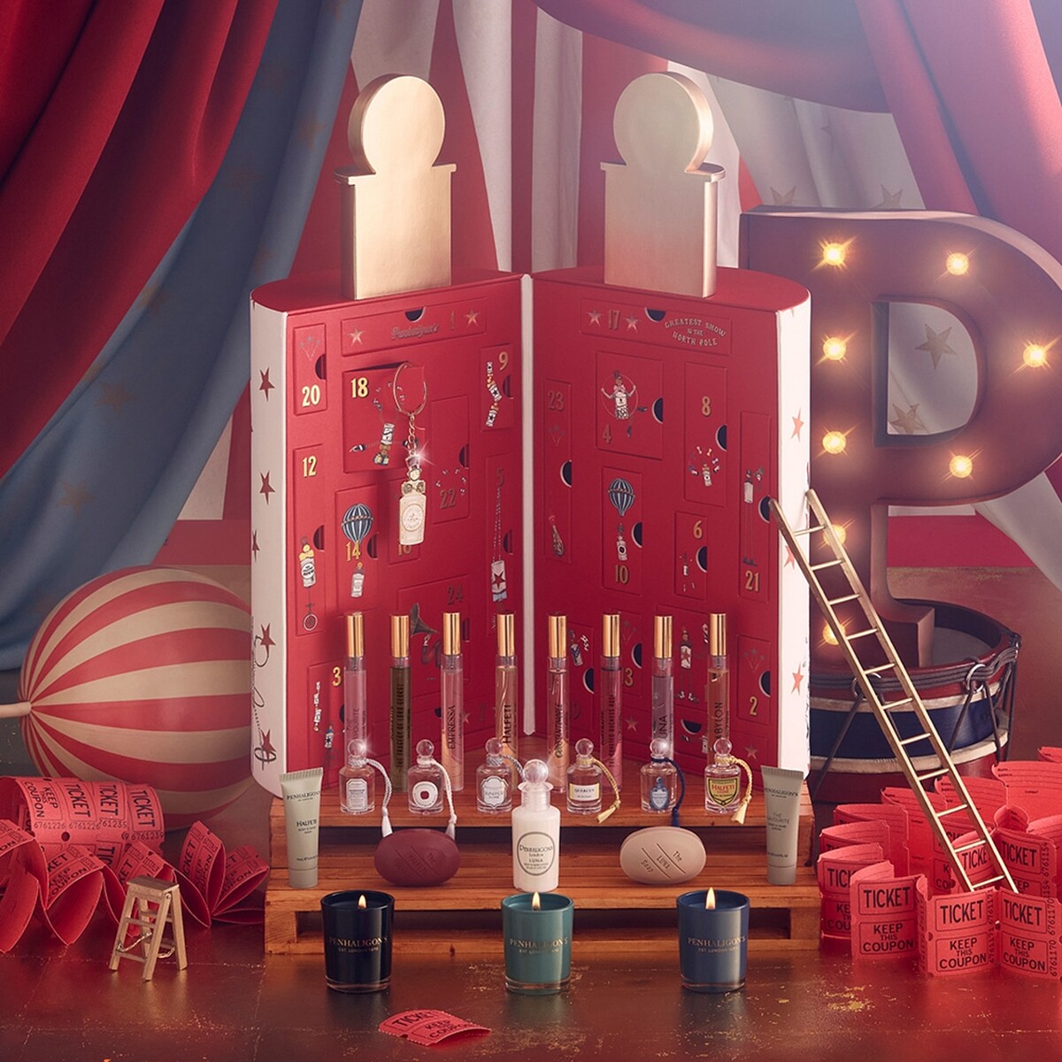 Penhaligon&rsquo;s潘海利根聖誕倒數香氛驚喜月曆。