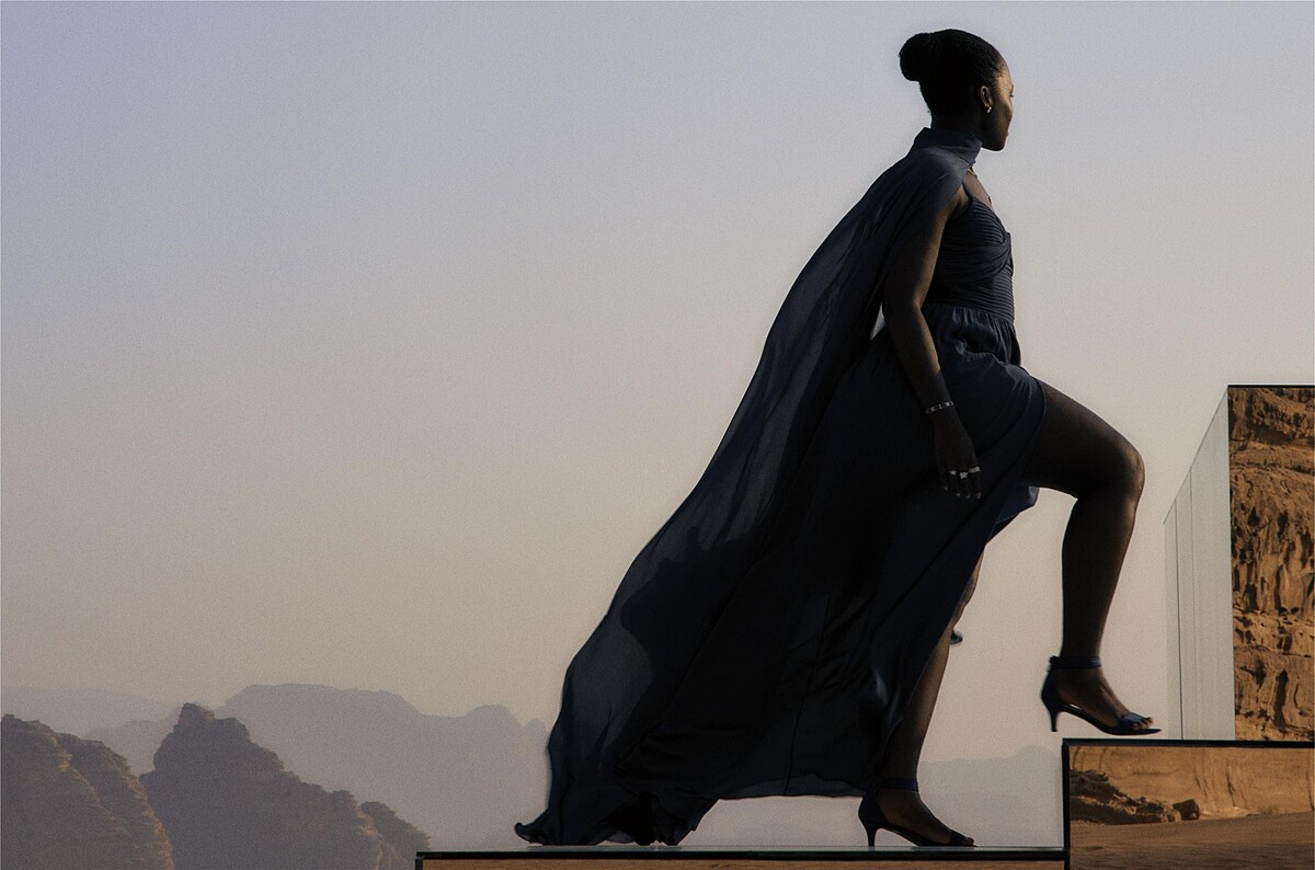 De Beers 全新形象廣告「De Beers - Where It Begins」 - 全球品牌大使 Lupita Nyong&rsquo;o 露琵塔&middot;尼詠歐 幕後花絮照片