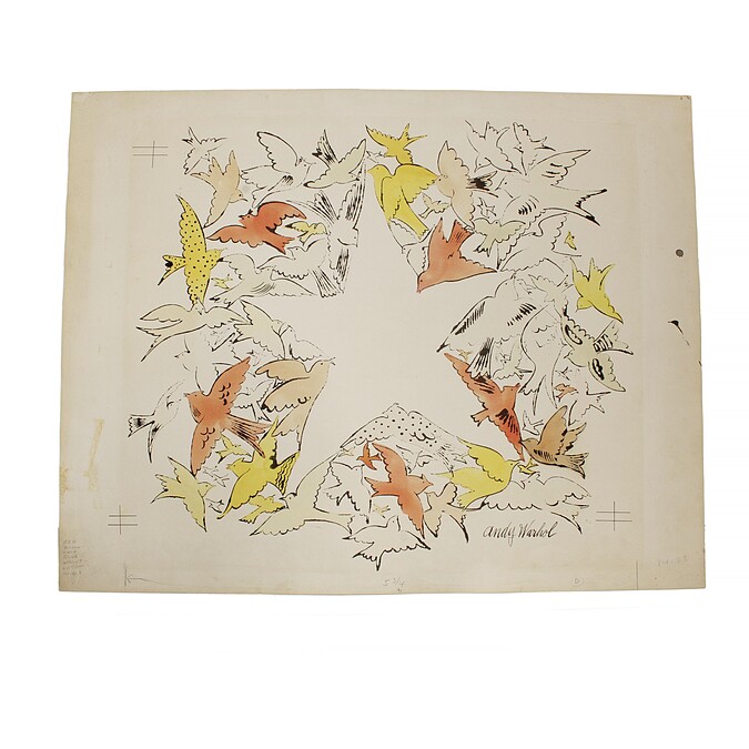 安迪沃荷(Andy Warhol) 古典珍藏庫手繪圖