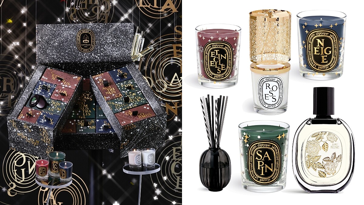 Diptyque 2022聖誕來自絕美星空，首次推出夜光星星蠟燭！
