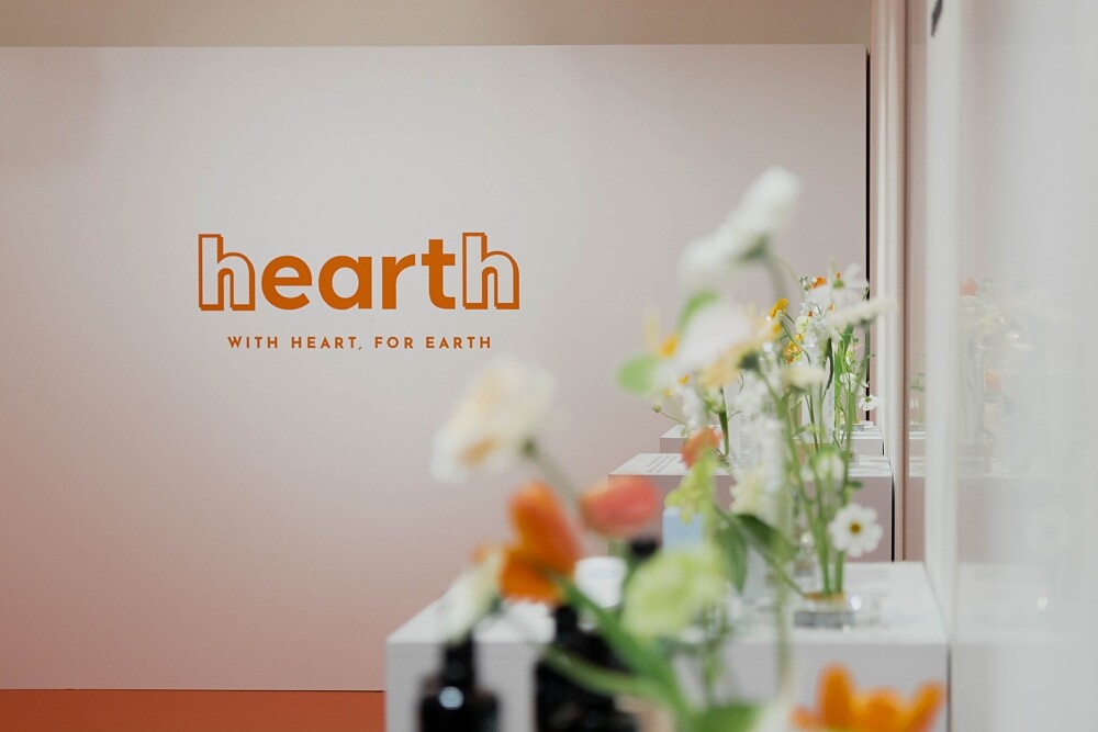 hearth純淨美好生活品牌活動現場。