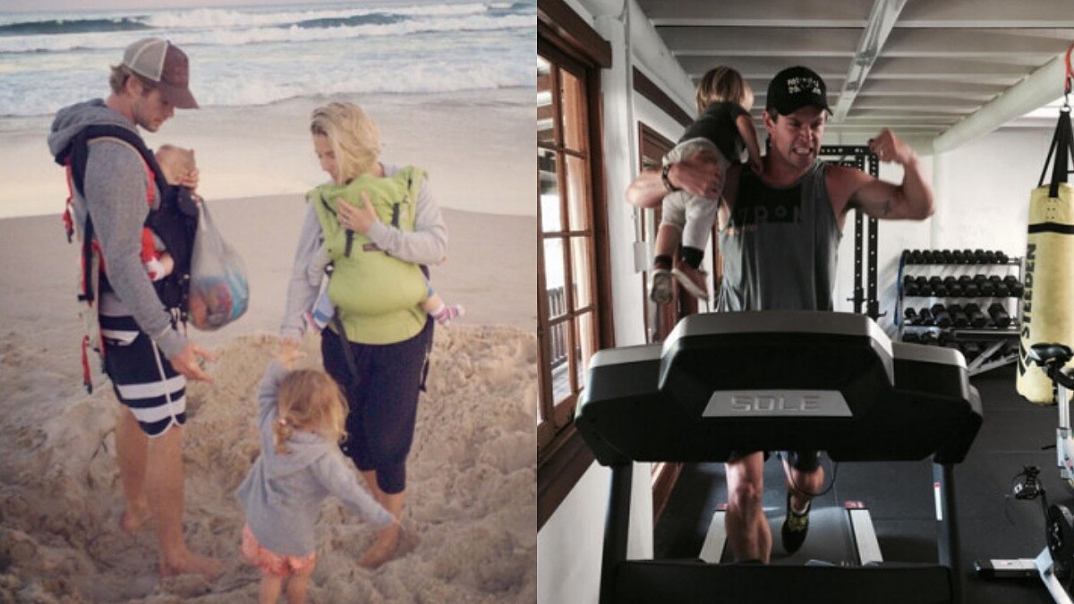 愛小孩的這一面才叫性感啊!最迷人肌肉奶爸 ---「雷神」克里斯漢斯沃