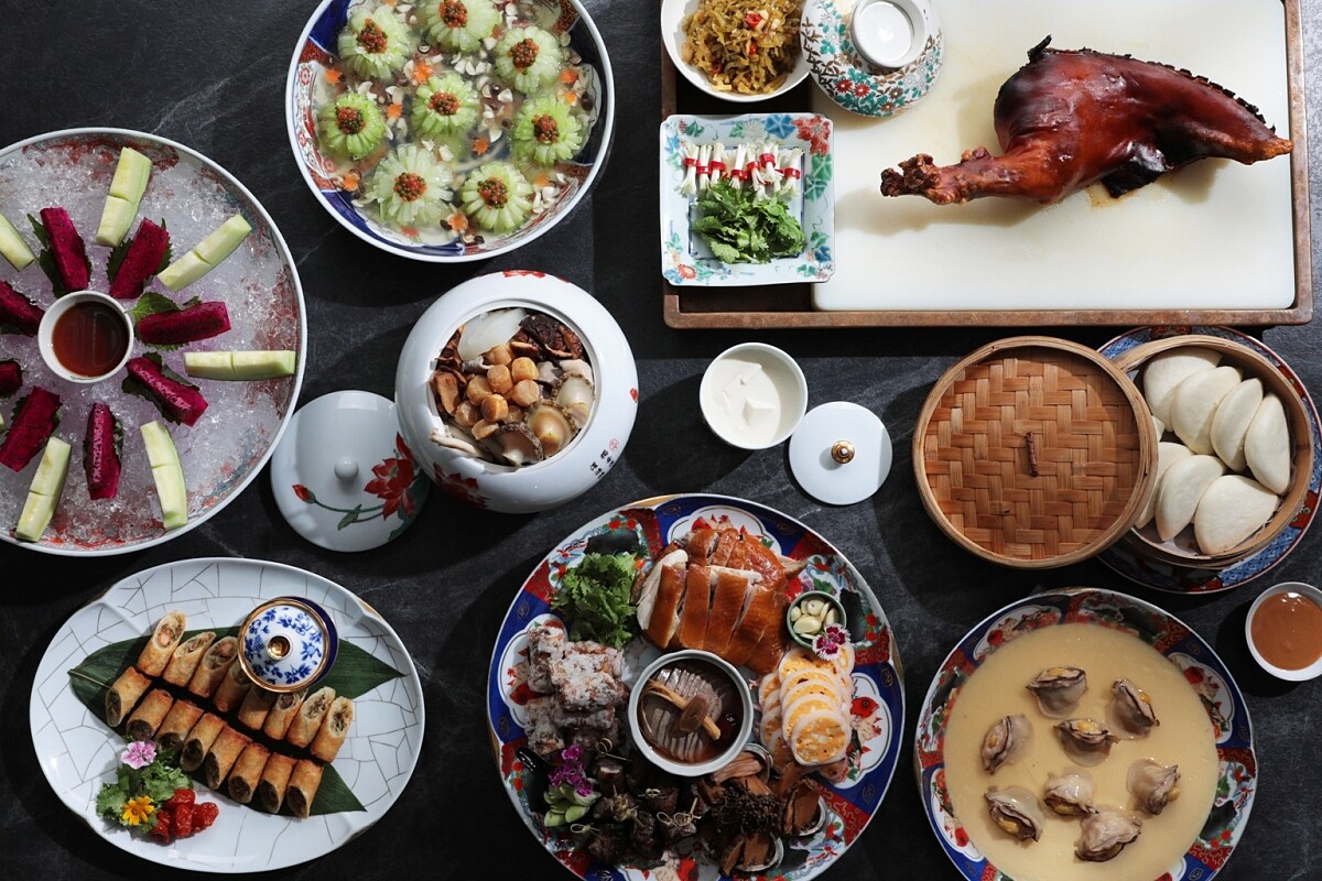 「山海樓」復刻了台灣道地的宴客料理。