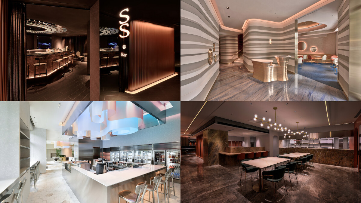 除了住宿空間外另有「S．S．A．W春生夏．秋藏冬」四間餐廳。