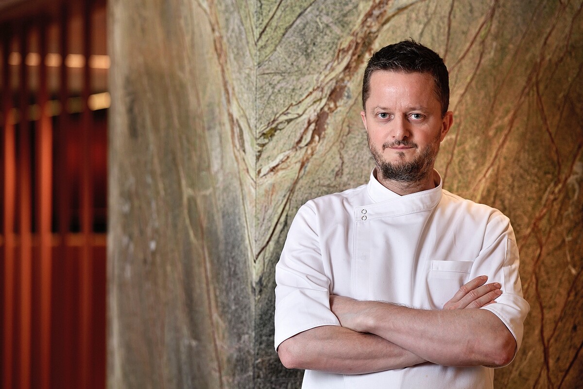 主廚 David Chauveau⁣⁣。