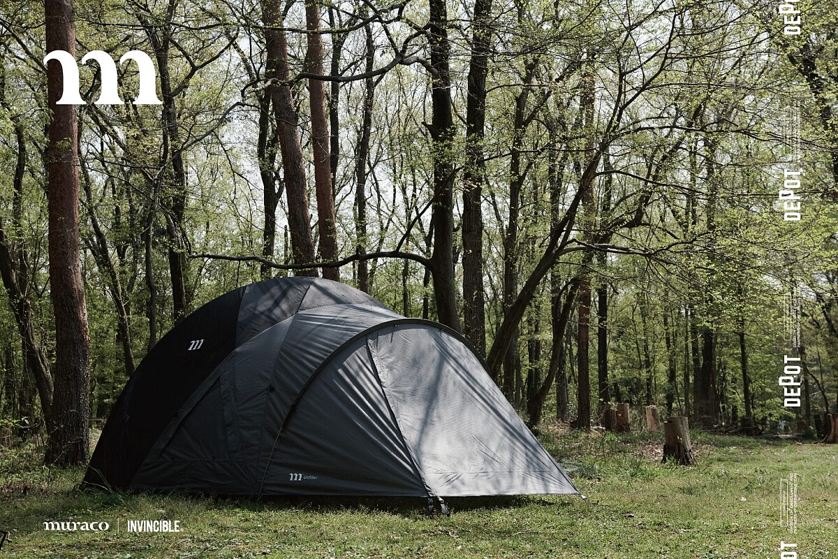 日本極簡露營品牌「muraco」。