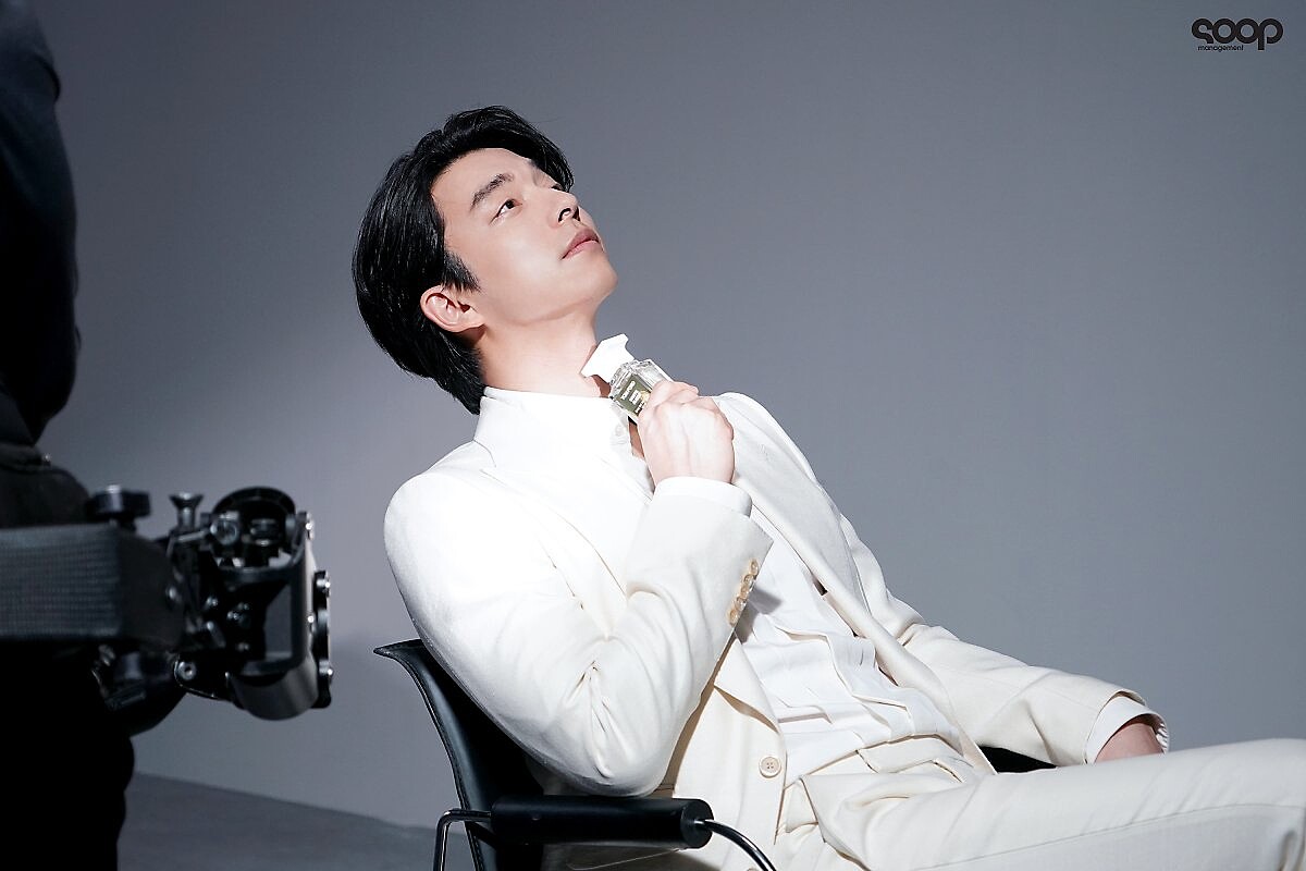 孔劉經紀公司Management SOOP公開的幕後花絮照。