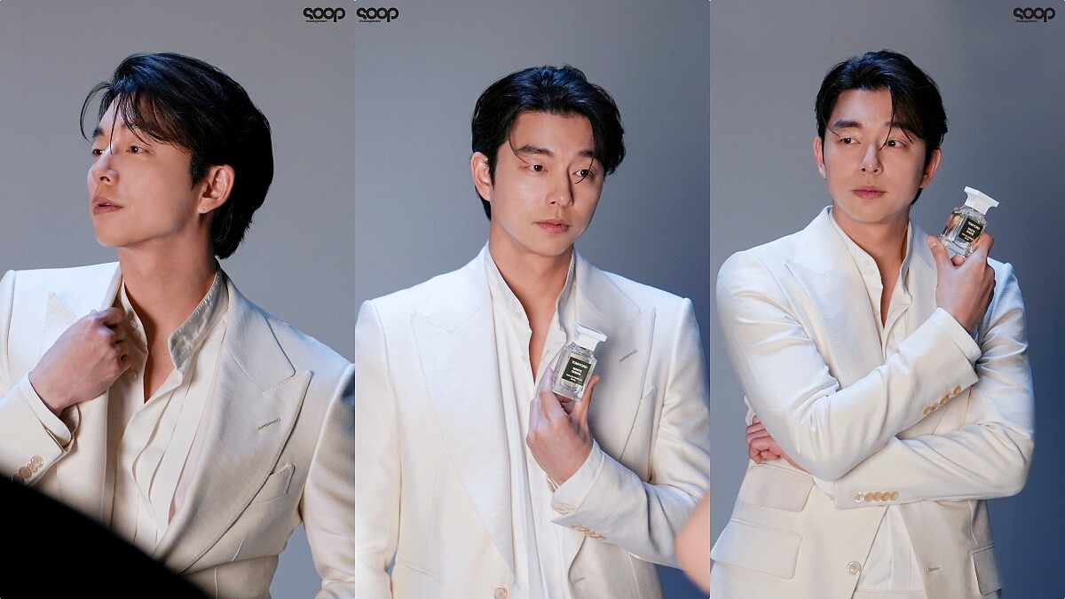 孔劉經紀公司Management SOOP公開的幕後花絮照。