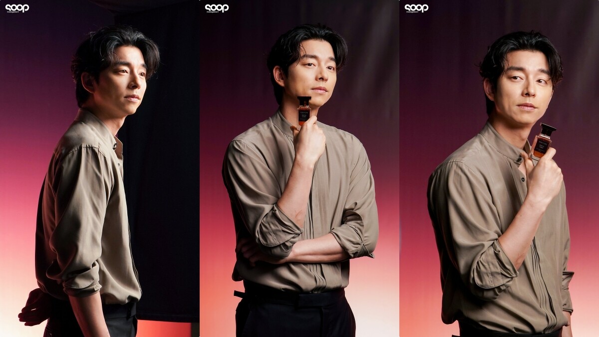 孔劉經紀公司Management SOOP公開的幕後花絮照。