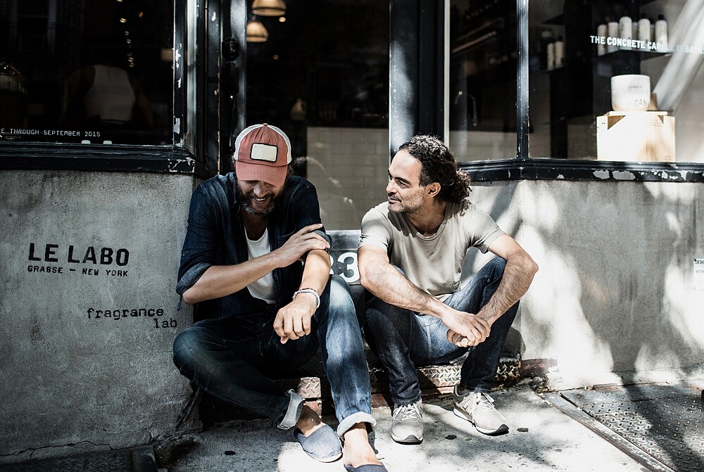 Le Labo創辦人Edouard Roschi和Fabrice Penot。