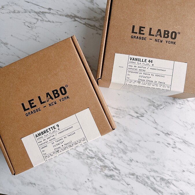 Le Labo提供客製化標籤服務。