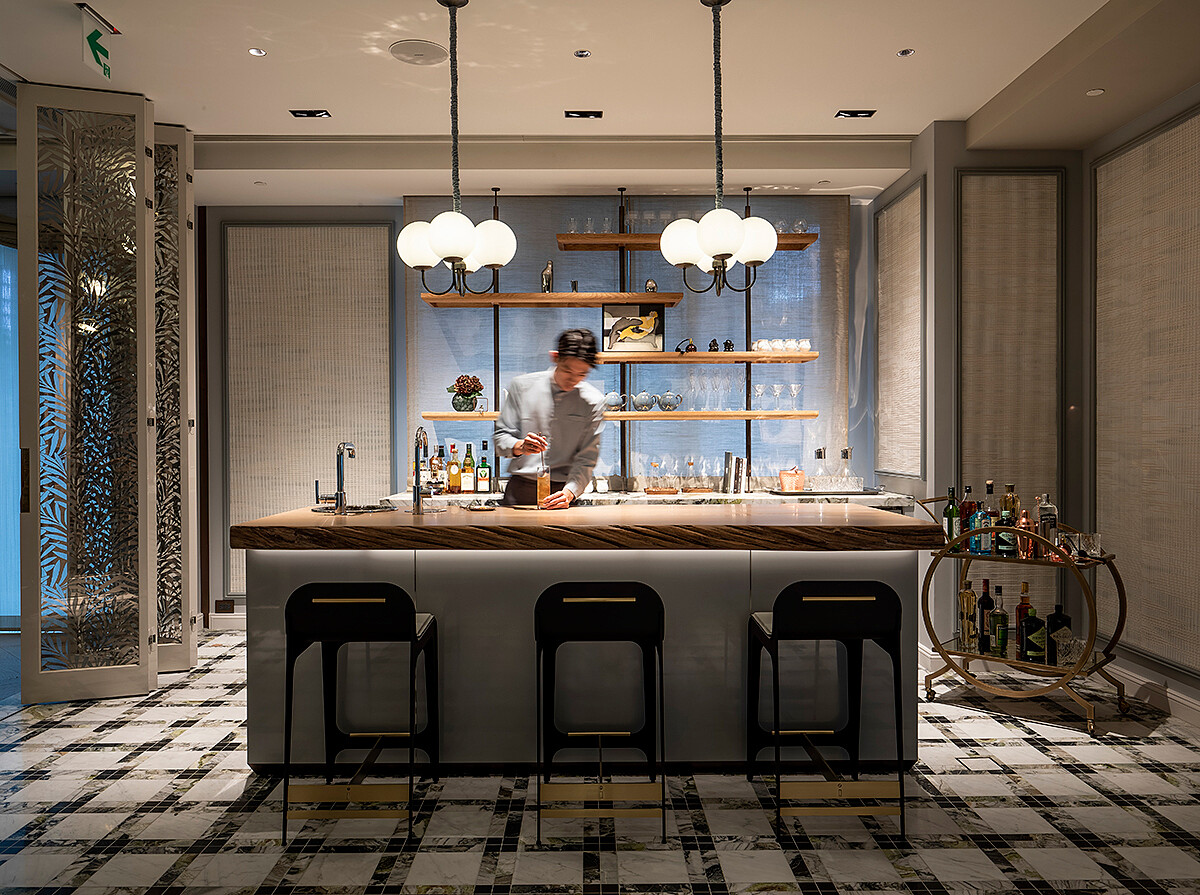 二樓茶席吧檯。