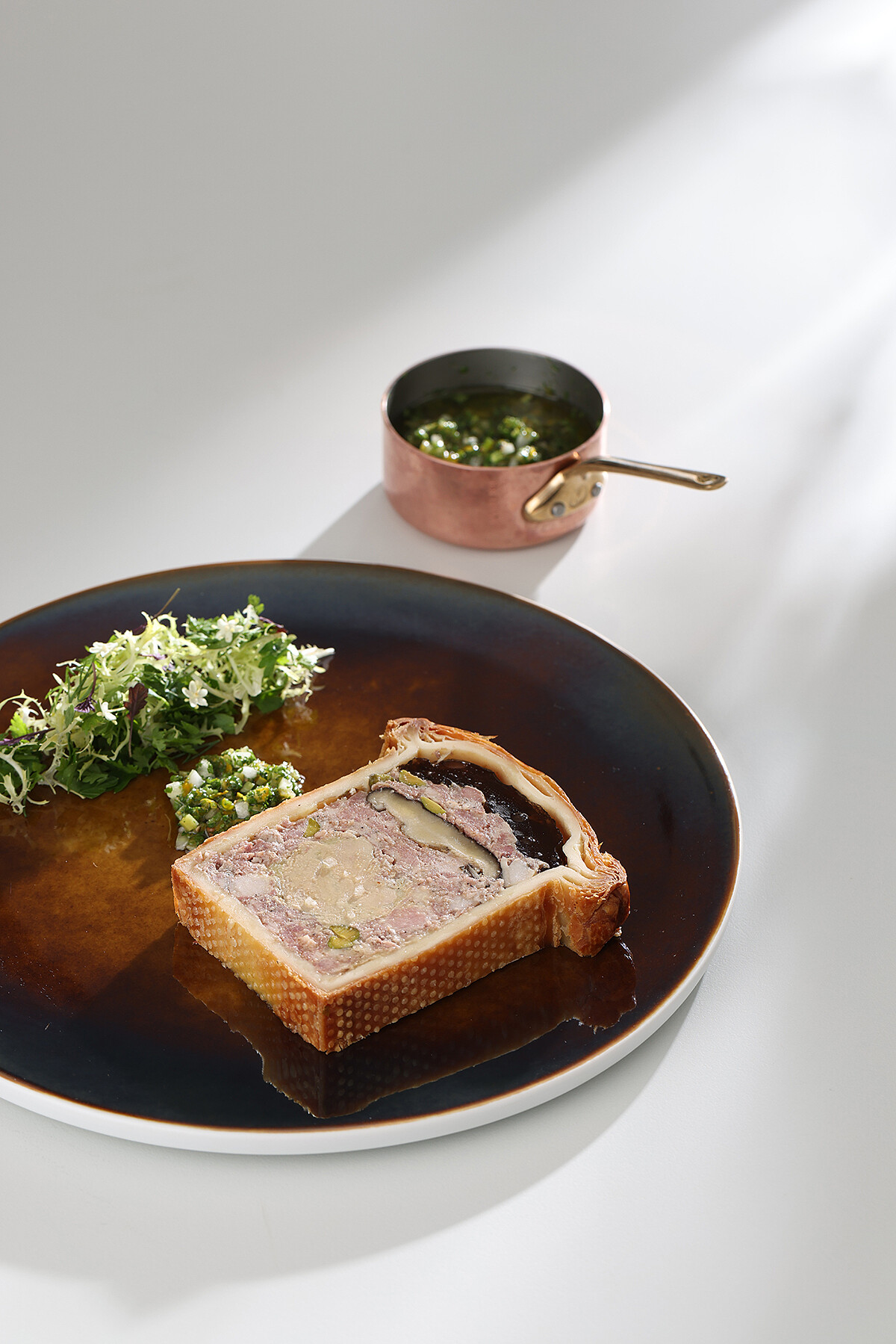 法式酥皮肉派。