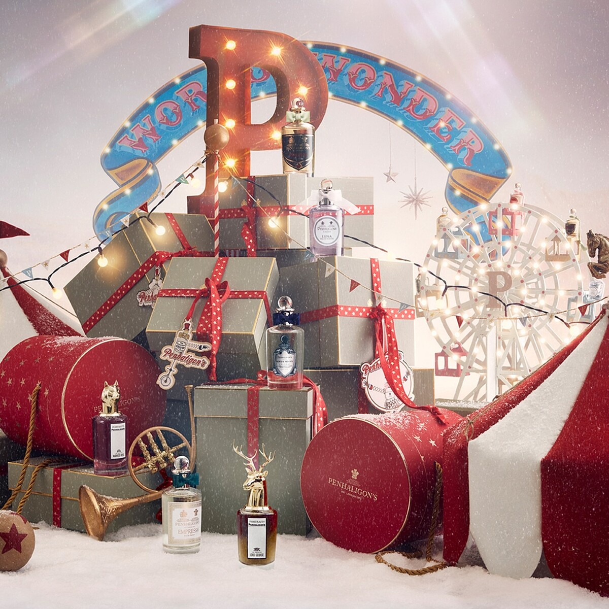 Penhaligon&rsquo;s 2022聖誕視覺。