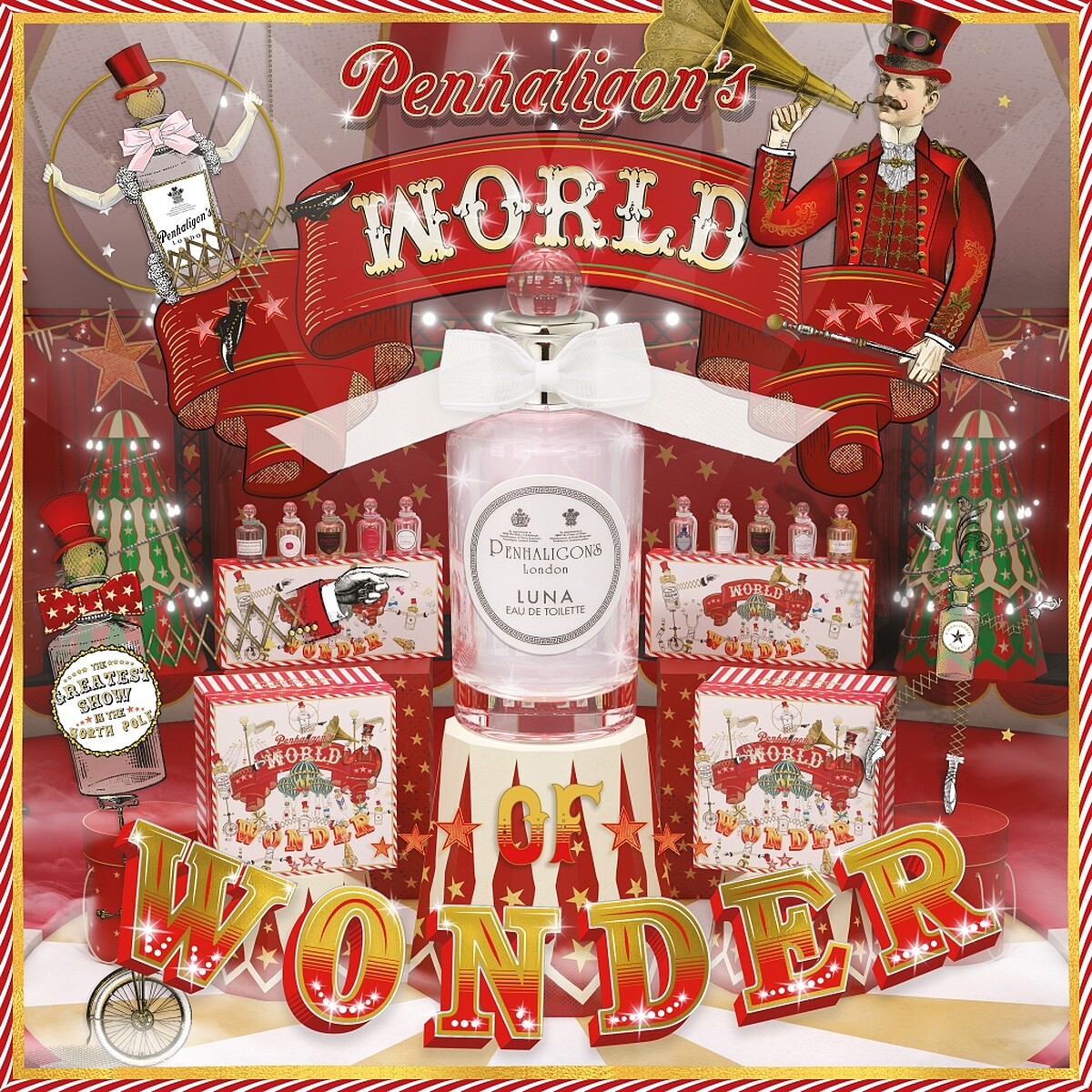 Penhaligon&rsquo;s 2022聖誕視覺。