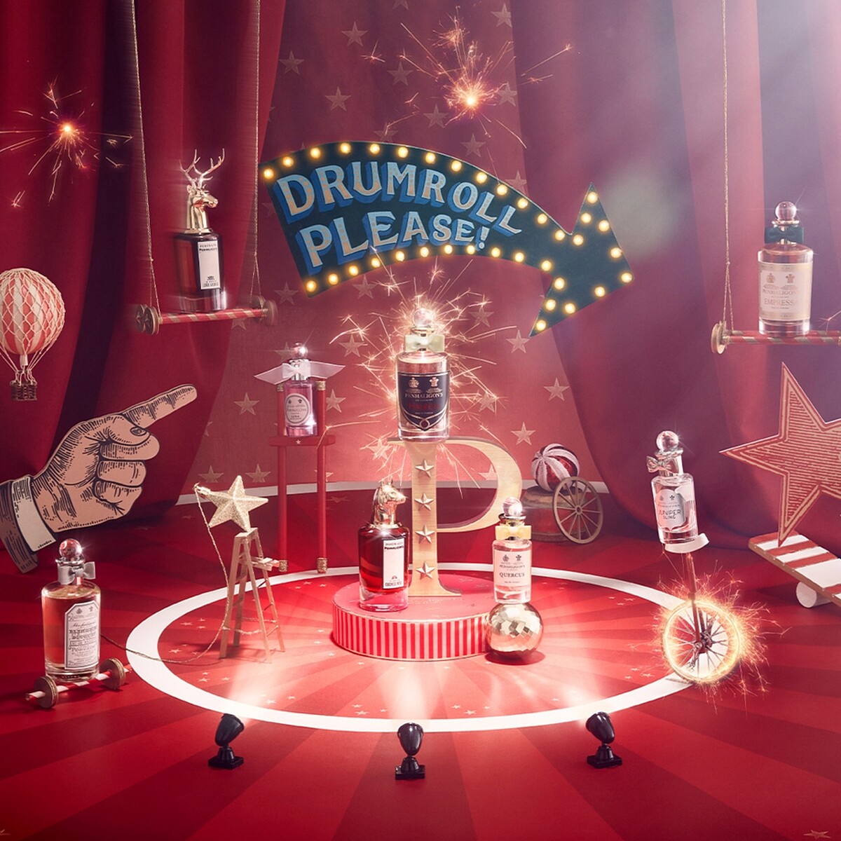 Penhaligon&rsquo;s 2022聖誕視覺。