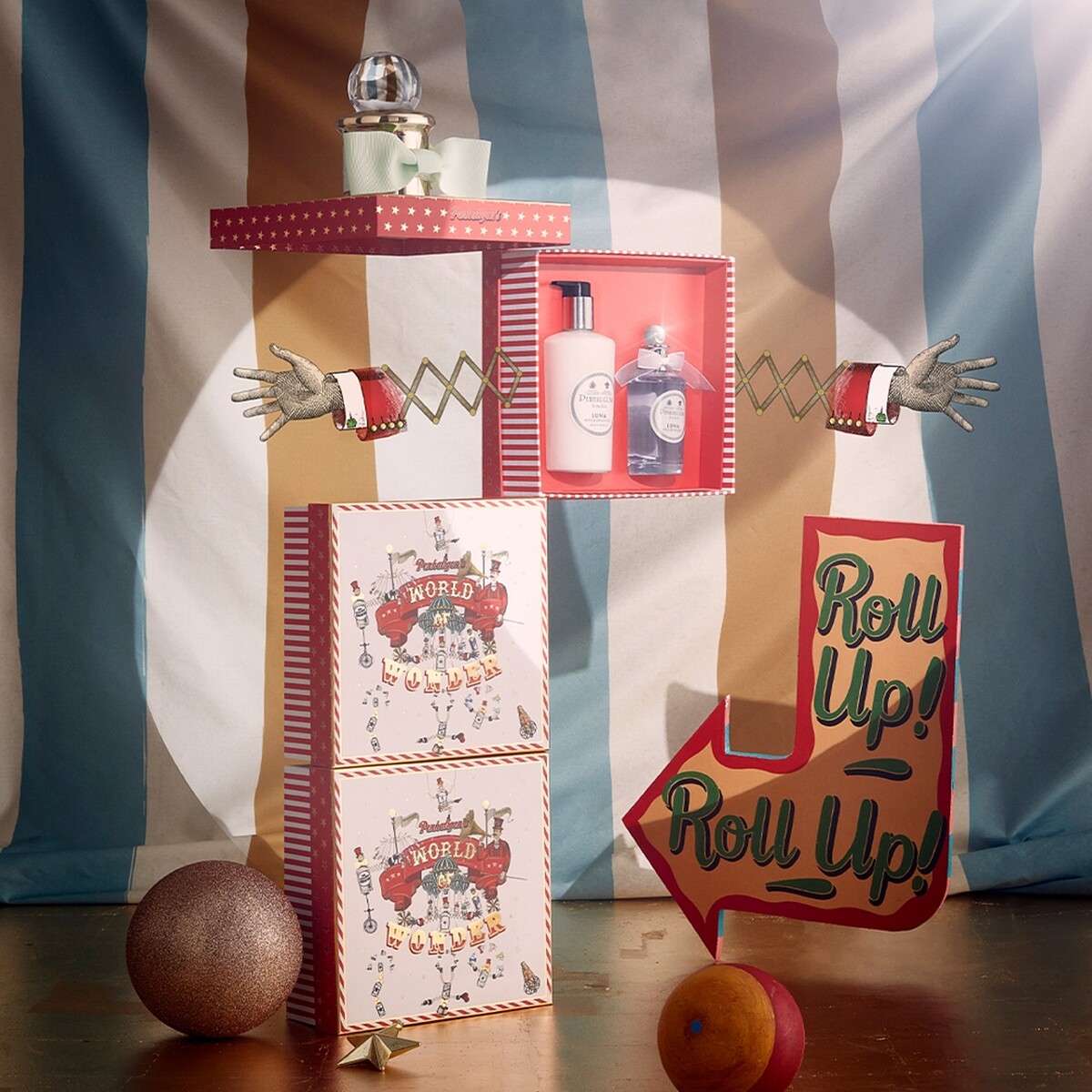 Penhaligon&rsquo;s 2022聖誕Luna聖誕禮讚組合視覺。