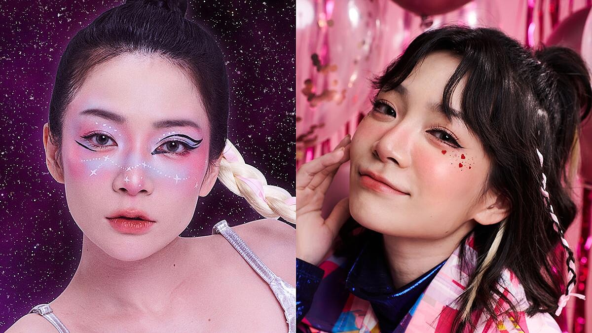 年末派對少女人妻與妳一起逆襲平凡！用媚比琳打造最特別的party妝感～玩翻世界觀、刷新2023！妳就是下一個元宇宙微醺派對女主角！