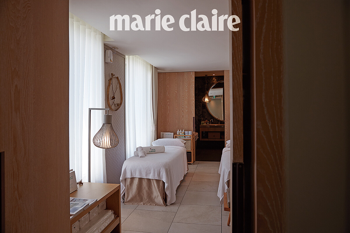 飯店附設的SPA空間，使用瑞士頂級DNA抗老保養品牌 VALMONT 一系列產品，共有三個不同SPA主題、六種療程，是館內最受歡迎的行程之一。