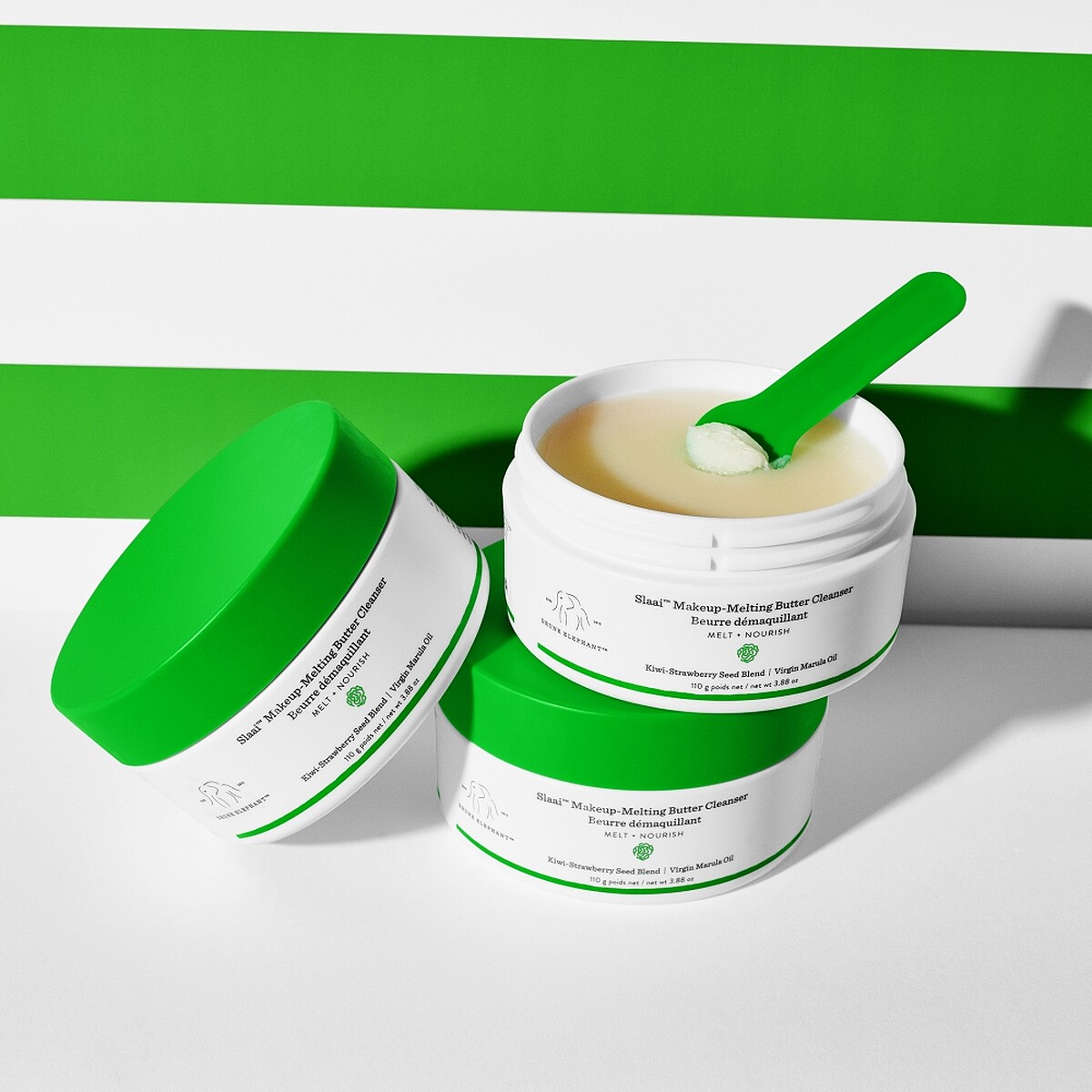 DRUNK ELEPHANT醉象小黃油卸妝霜形象照。