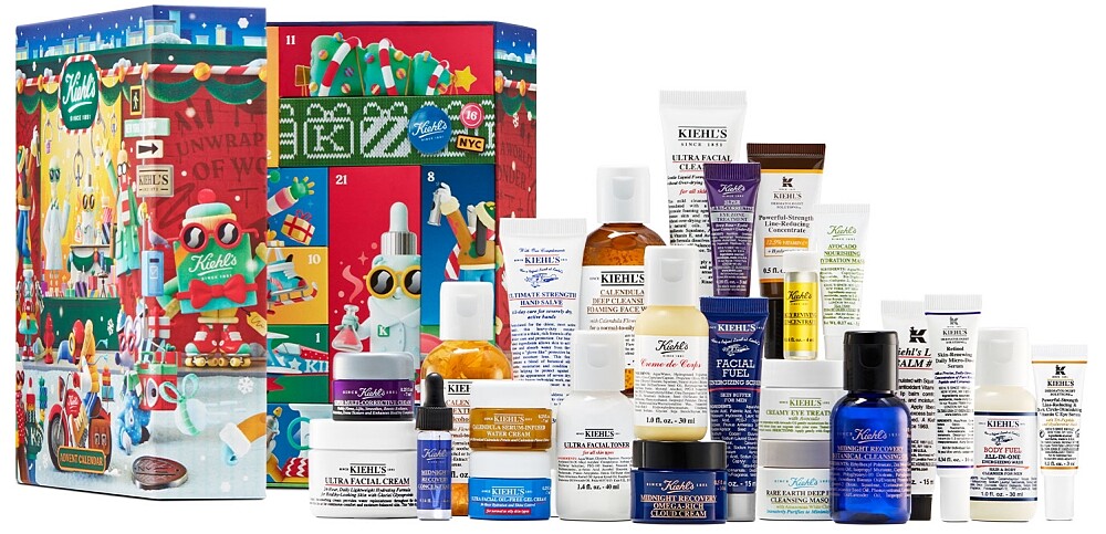 Kiehl&rsquo;s契爾氏2022聖誕倒數月曆驚喜登場，NT3,480