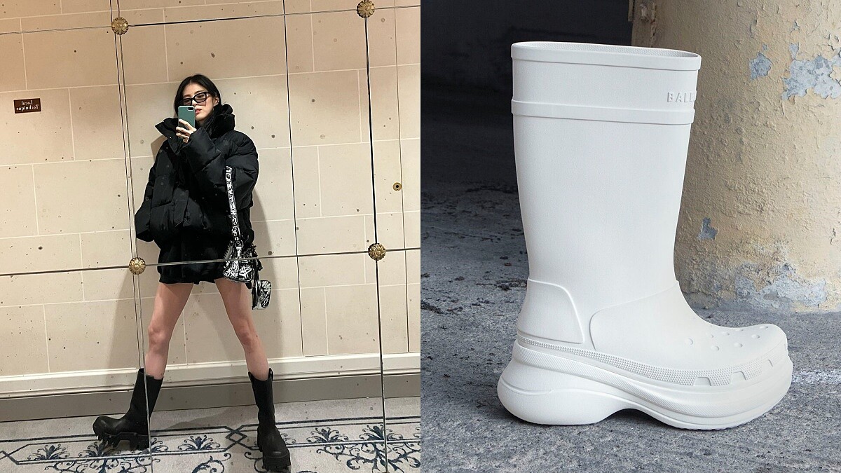 下雨天也要美！盤點6雙不怕髒不怕淋精品牌長靴，Jennie、韓韶禧都在穿
