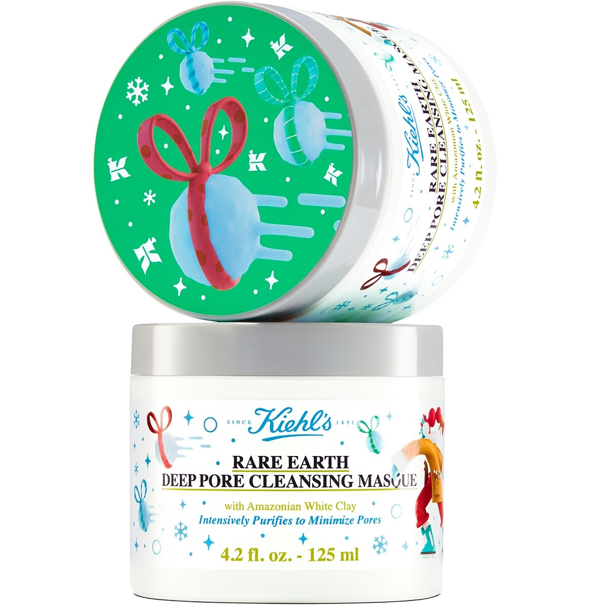 Kiehl&rsquo;s契爾氏亞馬遜白泥淨緻毛孔面膜2022聖誕限定版125ml，NT1,280