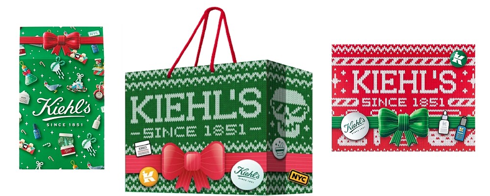 Kiehl&rsquo;s契爾氏2022聖誕限定禮物包裝。
