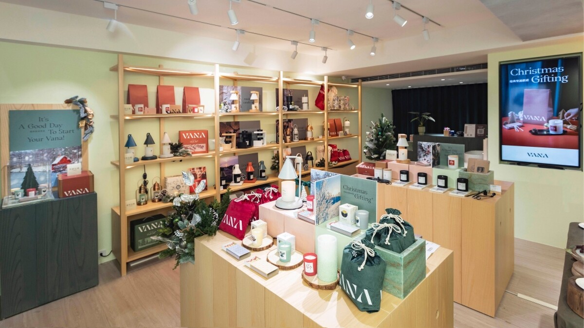 VANA東區概念店2022店內空景照。