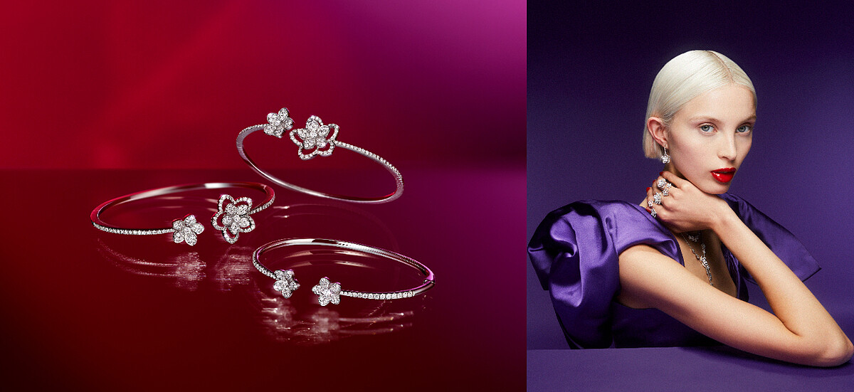 GRAFF格拉夫Wild Flower系列珠寶作品